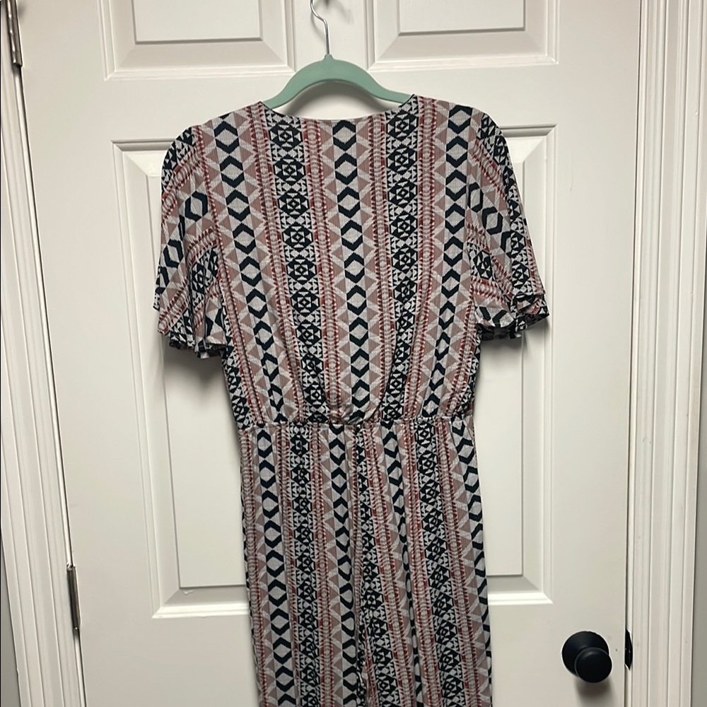 Stylish Geometric Patterned Jumpsuit - image 3